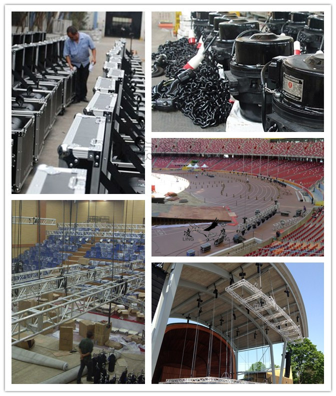 舞臺(tái)電動(dòng)葫蘆使用展示